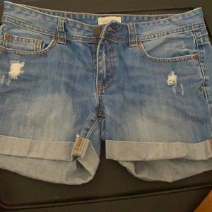 Jean shorts